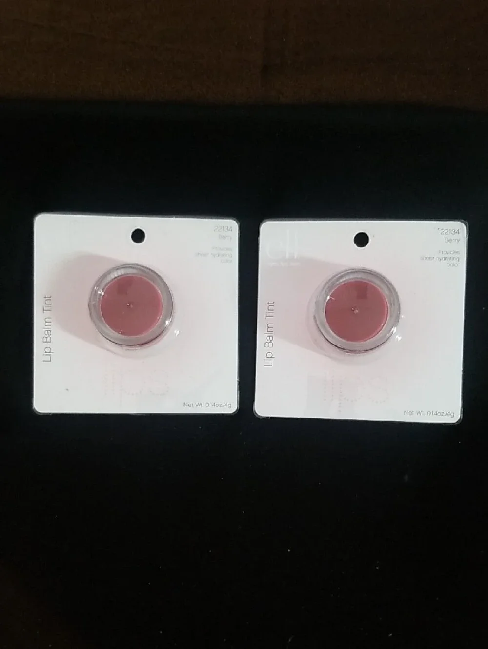 ELF Pink Tinted Lip Balm Pot -2 New In Box